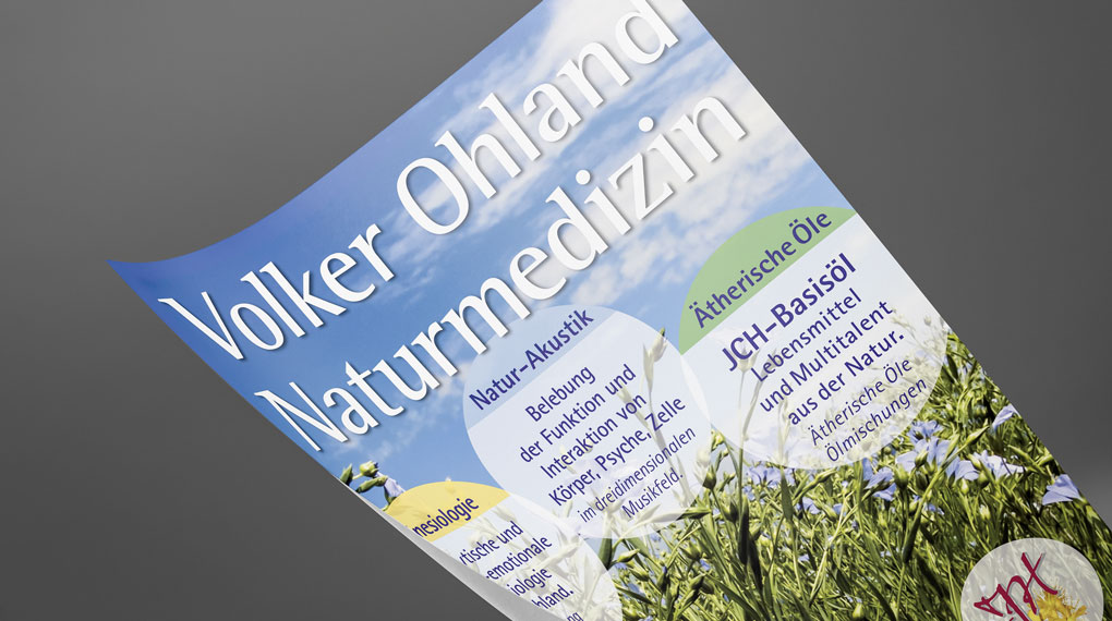 Plakat | Volker Ohland Naturmedizin